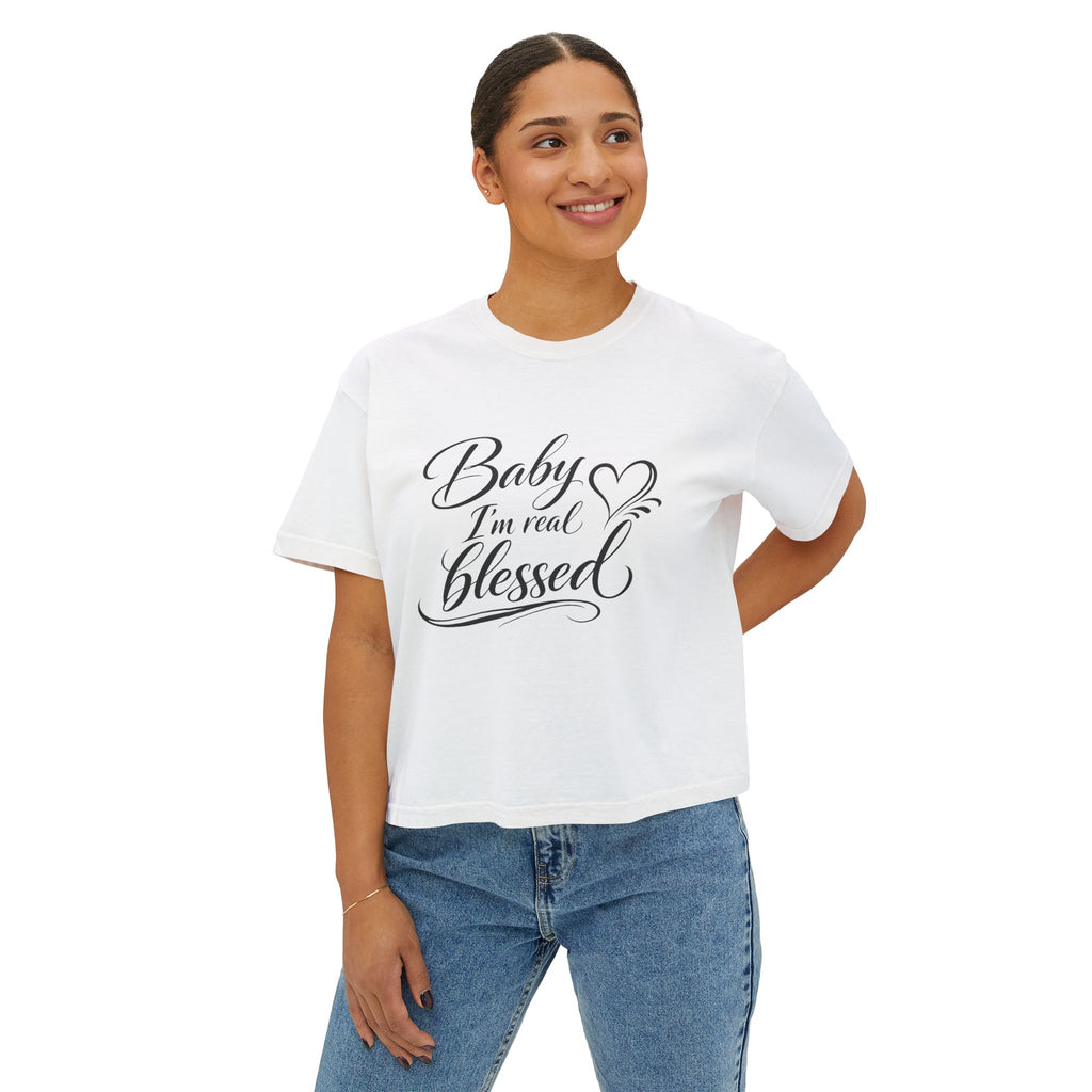 Baby I'm Real Blessed Tee
