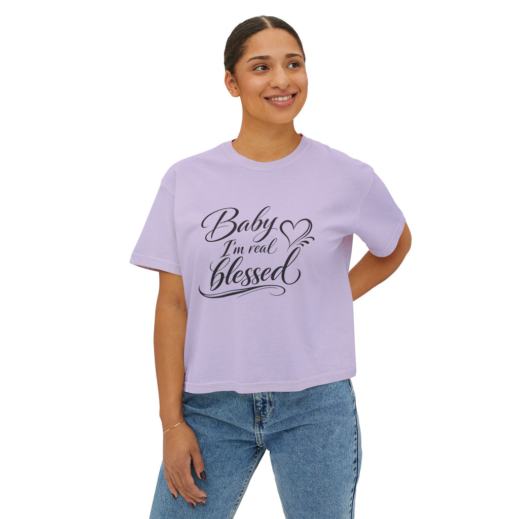 Baby I'm Real Blessed Tee